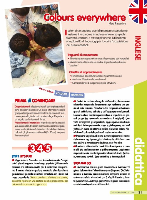 Colours everywhere | Giunti Scuola Colours everywhere | Giunti Scuola
