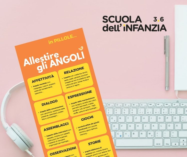 Come allestire gli angoli - “Pillole” per star bene a scuola | Giunti Scuola