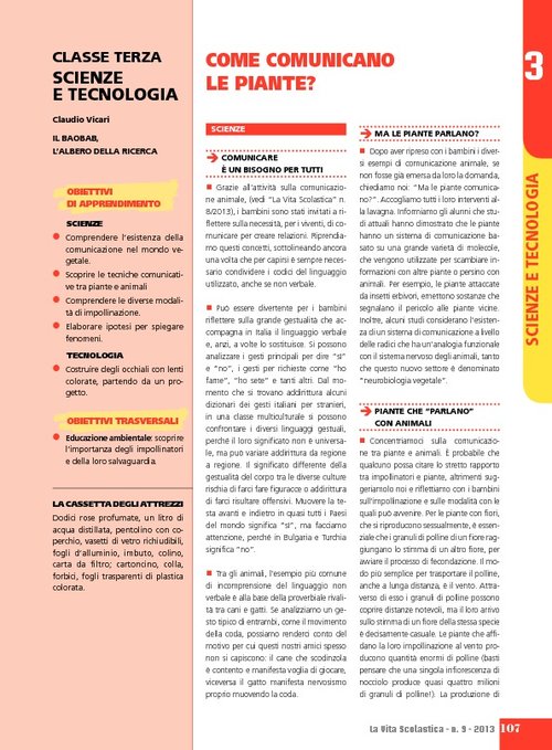Come comunicano le piante? | Giunti Scuola Come comunicano le piante? | Giunti Scuola