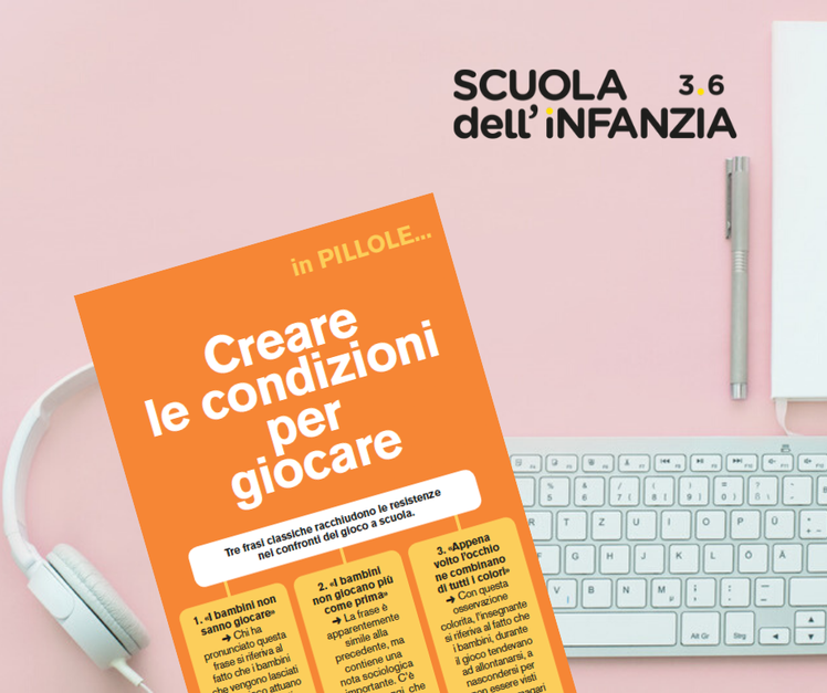 Come creare le condizioni per giocare - "Pillole" per star bene insieme | Giunti Scuola Come creare le condizioni per giocare - "Pillole" per star bene insieme | Giunti Scuola