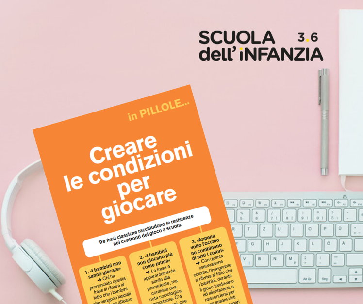 Come creare le condizioni per giocare - "Pillole" per star bene insieme | Giunti Scuola