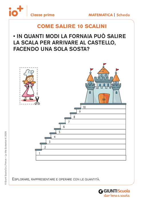 Come salire 10 scalini | Giunti Scuola Come salire 10 scalini | Giunti Scuola