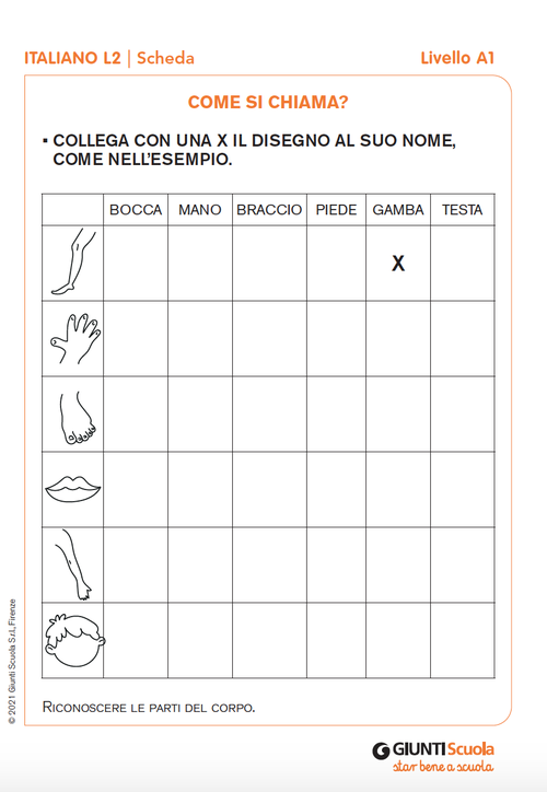Come si chiama? | Giunti Scuola Come si chiama? | Giunti Scuola