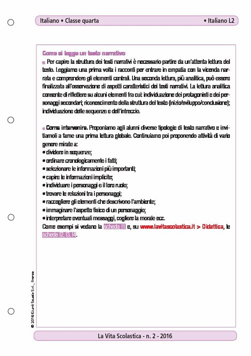 Come si legge un testo narrativo | Giunti Scuola Come si legge un testo narrativo | Giunti Scuola