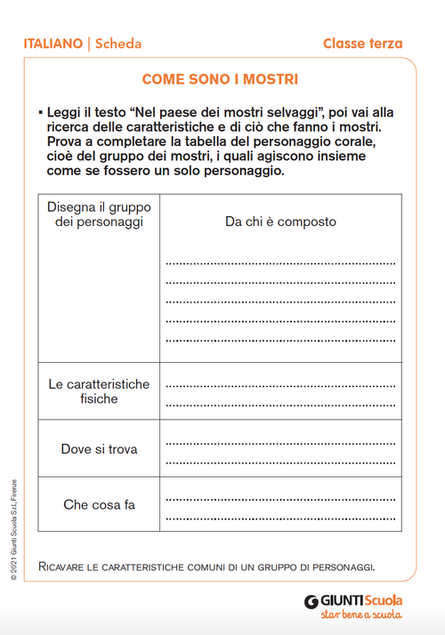 Come sono i mostri | Giunti Scuola