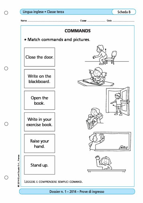 Commands | Giunti Scuola Commands | Giunti Scuola