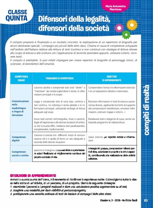 Compiti di realtà: Italiano, classe 5 | Giunti Scuola Compiti di realtà: Italiano, classe 5 | Giunti Scuola