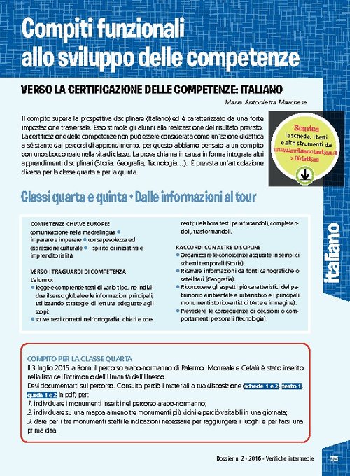 Compiti funzionali allo sviluppo delle competenze: Italiano, classi 4-5 | Giunti Scuola Compiti funzionali allo sviluppo delle competenze: Italiano, classi 4-5 | Giunti Scuola