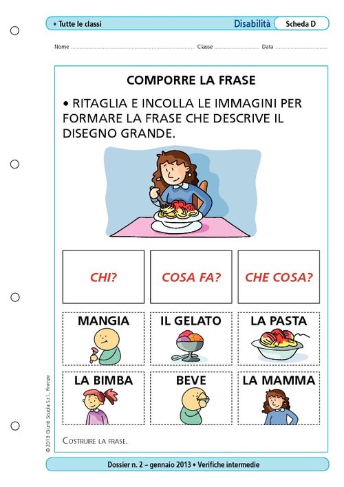 Comporre la frase | Giunti Scuola Comporre la frase | Giunti Scuola