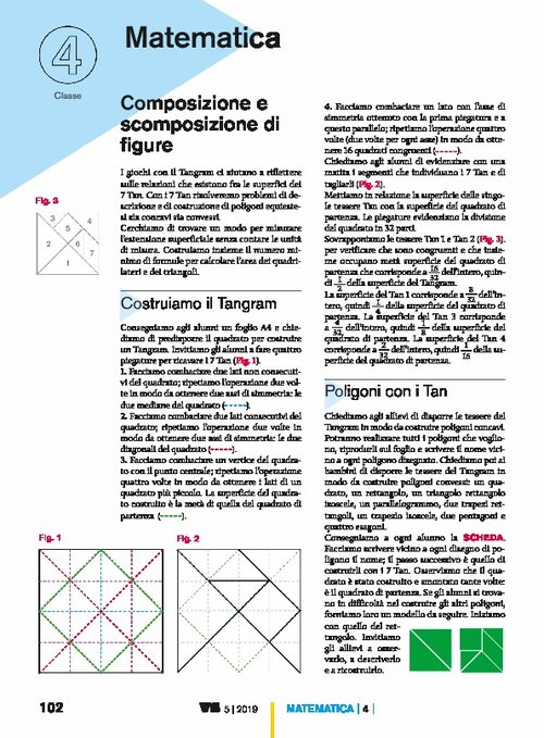Composizione e scomposizione di figure | Giunti Scuola Composizione e scomposizione di figure | Giunti Scuola