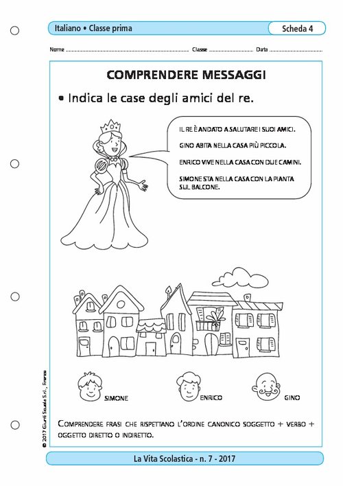Comprendere messaggi | Giunti Scuola Comprendere messaggi | Giunti Scuola