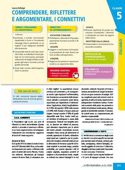 Comprendere, riflettere e argomentare, i connettivi | Giunti Scuola Comprendere, riflettere e argomentare, i connettivi | Giunti Scuola