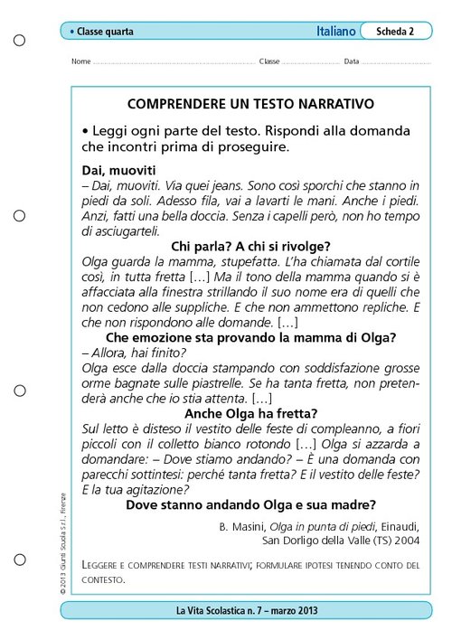 Comprendere un testo narrativo | Giunti Scuola Comprendere un testo narrativo | Giunti Scuola