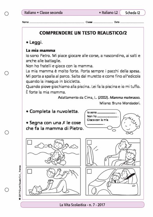 Comprendere un testo realistico/2 | Giunti Scuola Comprendere un testo realistico/2 | Giunti Scuola