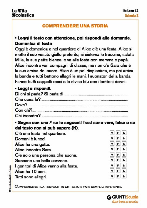 Comprendere una storia | Giunti Scuola