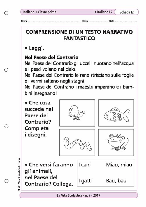 Comprensione di un testo narrativo fantastico | Giunti Scuola Comprensione di un testo narrativo fantastico | Giunti Scuola