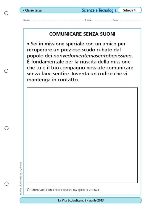 Comunicare senza suoni | Giunti Scuola Comunicare senza suoni | Giunti Scuola