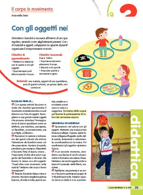 Con gli oggetti nello spazio | Giunti Scuola