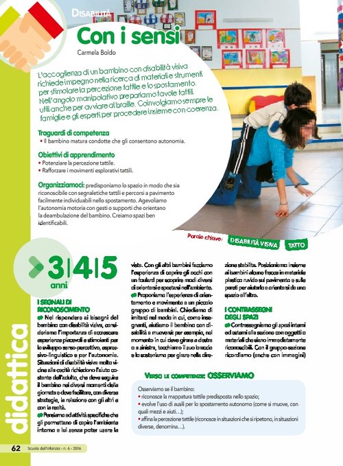 Con i sensi | Giunti Scuola