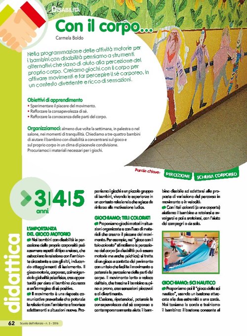 Con il corpo... | Giunti Scuola Con il corpo... | Giunti Scuola