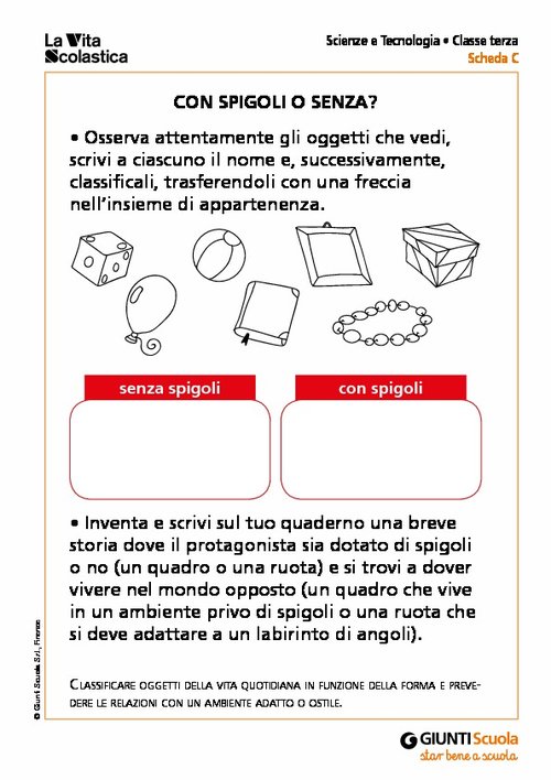 Con spigoli o senza? | Giunti Scuola Con spigoli o senza? | Giunti Scuola