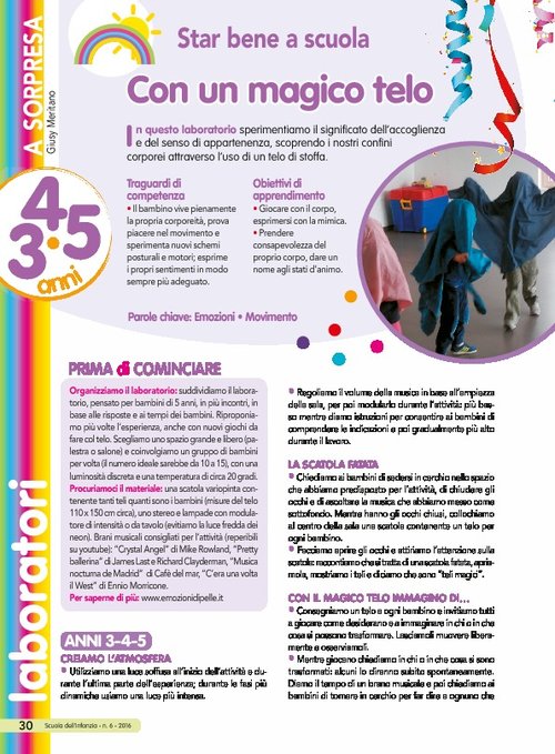Con un magico telo | Giunti Scuola Con un magico telo | Giunti Scuola