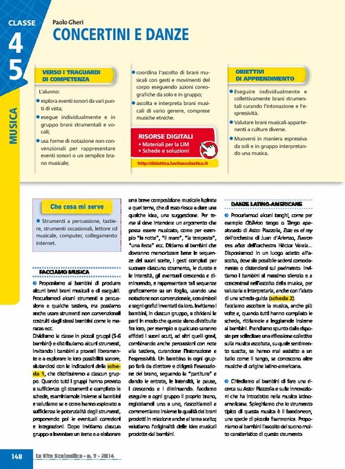 Concertini e danze | Giunti Scuola Concertini e danze | Giunti Scuola
