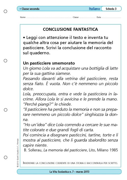 Conclusione fantastica | Giunti Scuola Conclusione fantastica | Giunti Scuola