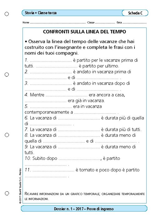 Confronti sulla linea del tempo | Giunti Scuola Confronti sulla linea del tempo | Giunti Scuola