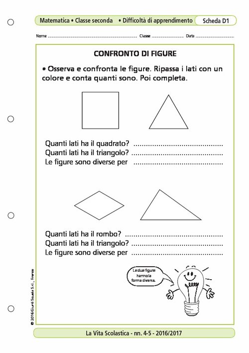Confronto di figure | Giunti Scuola Confronto di figure | Giunti Scuola