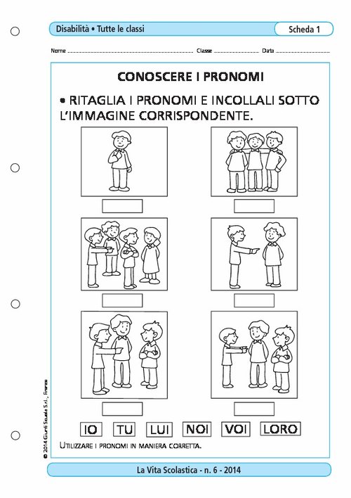 Conoscere i pronomi | Giunti Scuola