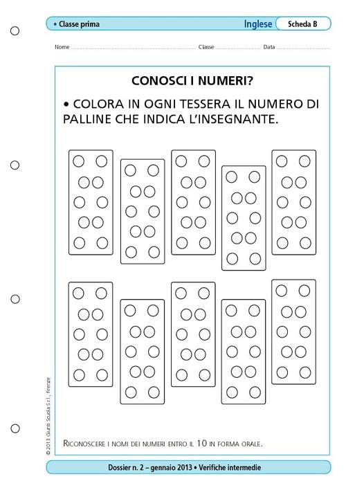 Conosci i numeri? | Giunti Scuola Conosci i numeri? | Giunti Scuola