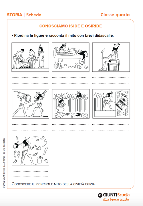 Conosciamo Iside e Osiride | Giunti Scuola Conosciamo Iside e Osiride | Giunti Scuola