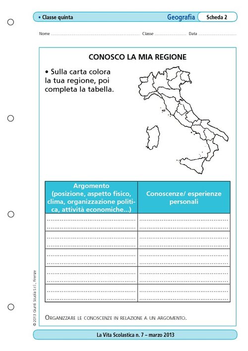 Conosco la mia regione | Giunti Scuola Conosco la mia regione | Giunti Scuola