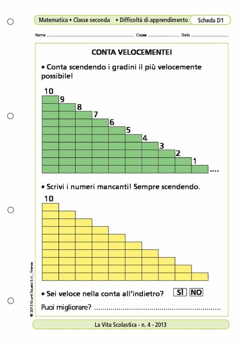 Conta velocemente! | Giunti Scuola Conta velocemente! | Giunti Scuola