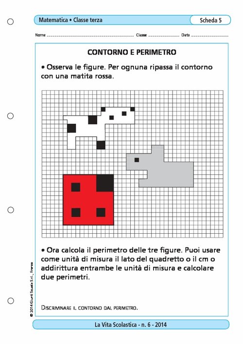 Contorno e perimetro | Giunti Scuola Contorno e perimetro | Giunti Scuola