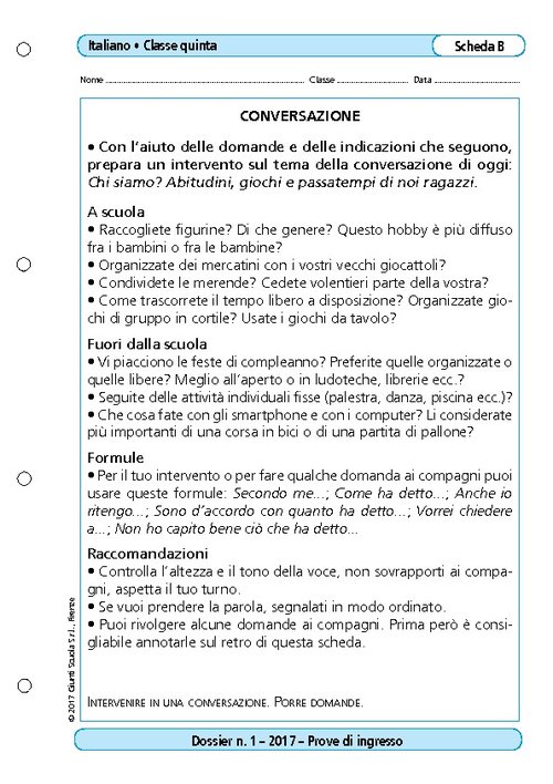 Conversazione | Giunti Scuola Conversazione | Giunti Scuola