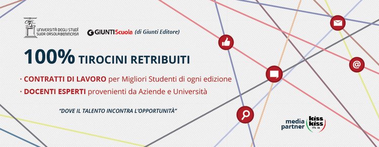 Corso in web marketing e social media marketing, GiuntiScuola tra i partner | Giunti Scuola