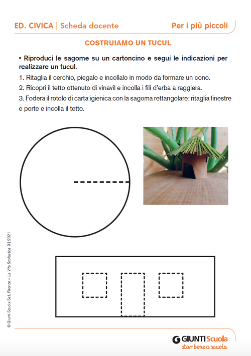 Costruiamo un tucul | Giunti Scuola