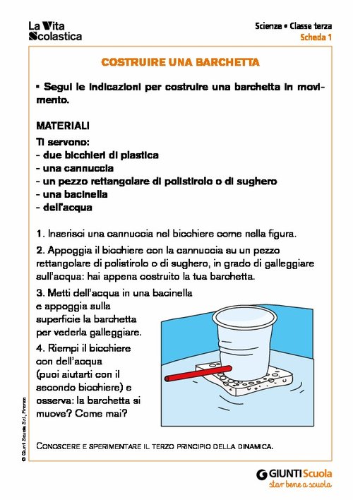 Costruire una barchetta | Giunti Scuola Costruire una barchetta | Giunti Scuola