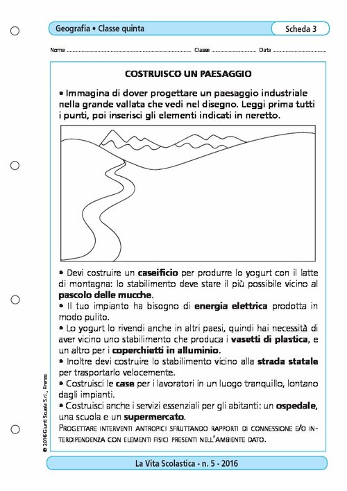 Costruisco un paesaggio | Giunti Scuola Costruisco un paesaggio | Giunti Scuola