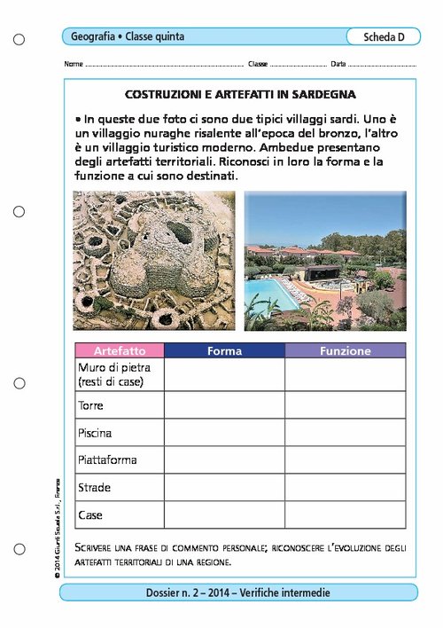 Costruzioni e artefatti in Sardegna | Giunti Scuola Costruzioni e artefatti in Sardegna | Giunti Scuola