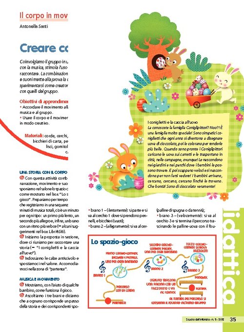 Creare con il corpo | Giunti Scuola Creare con il corpo | Giunti Scuola