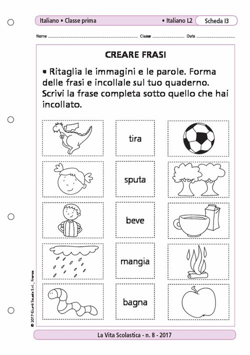 Creare frasi | Giunti Scuola Creare frasi | Giunti Scuola