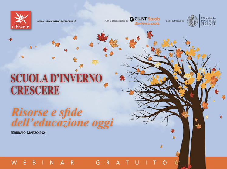 “Crescere - Scuola d'Inverno”: per la prima volta edizione online | Giunti Scuola “Crescere - Scuola d'Inverno”: per la prima volta edizione online | Giunti Scuola