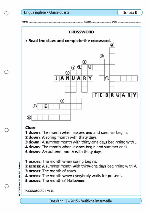 Crossword | Giunti Scuola