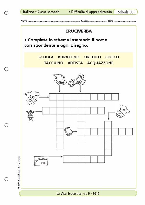 Cruciverba | Giunti Scuola