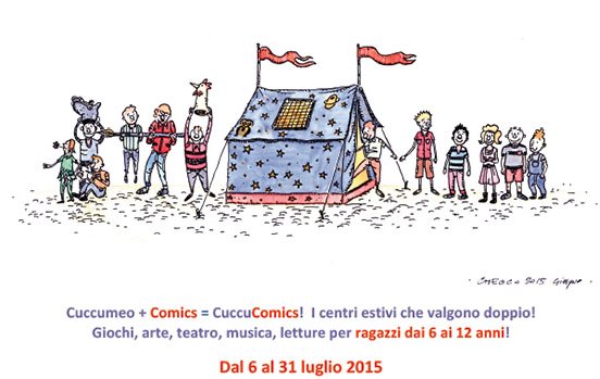 CuccuComics. Un centro estivo a Firenze dal 6 al 31 luglio | Giunti Scuola CuccuComics. Un centro estivo a Firenze dal 6 al 31 luglio | Giunti Scuola