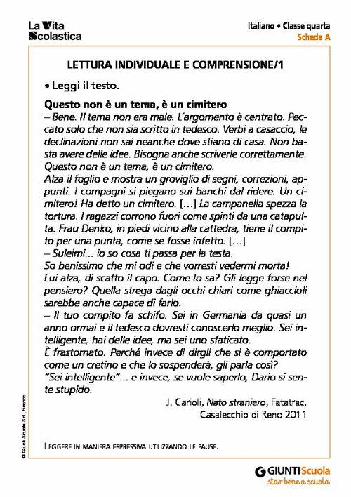 D1_18_ITA4_MP_SCHEDE.pdf | Giunti Scuola