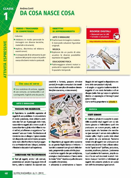 Da cosa nasce cosa | Giunti Scuola Da cosa nasce cosa | Giunti Scuola